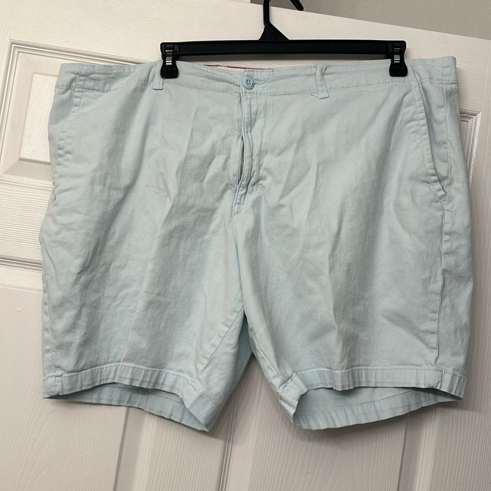 George Men's Flat Front Shorts, 9" Inseam, Sizes 46